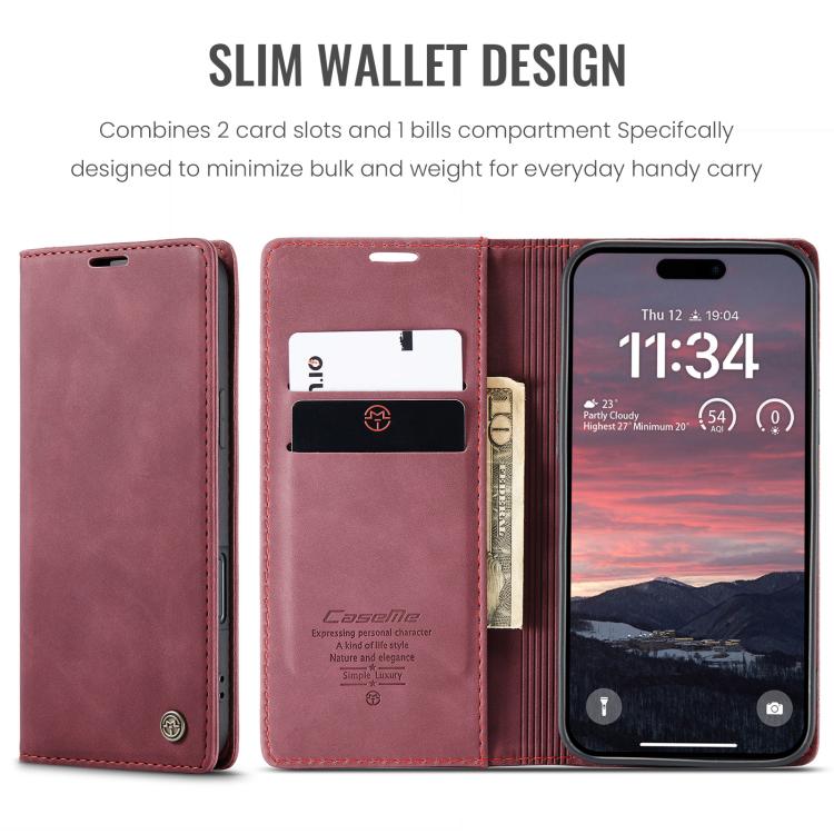 For iPhone Air CaseMe 013 Multifunctional Horizontal Flip Leather Phone Case