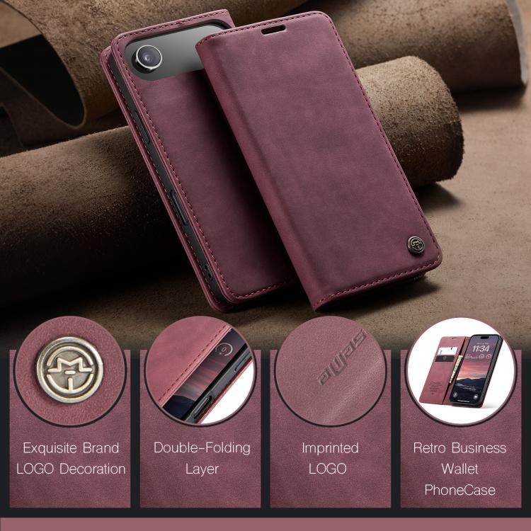 For iPhone Air CaseMe 013 Multifunctional Horizontal Flip Leather Phone Case