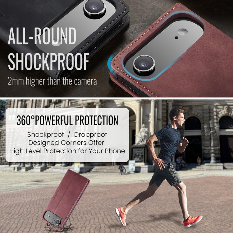 For iPhone Air CaseMe 013 Multifunctional Horizontal Flip Leather Phone Case