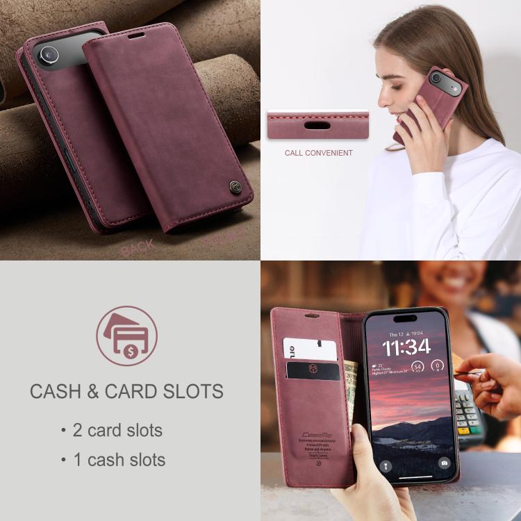 For iPhone Air CaseMe 013 Multifunctional Horizontal Flip Leather Phone Case