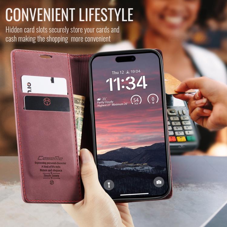 For iPhone Air CaseMe 013 Multifunctional Horizontal Flip Leather Phone Case