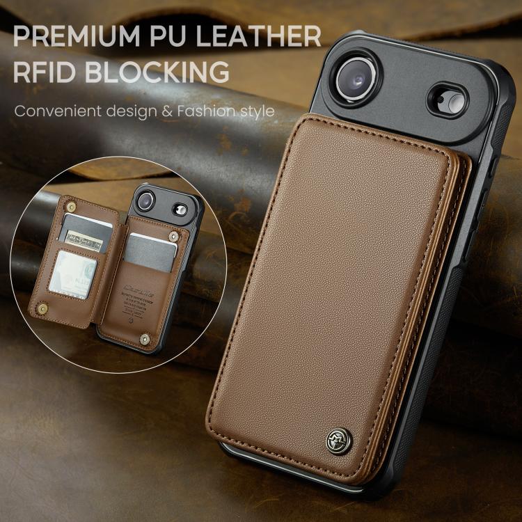 For iPhone Air CaseMe C22 Card Slots Holder RFID Anti-theft Phone Case