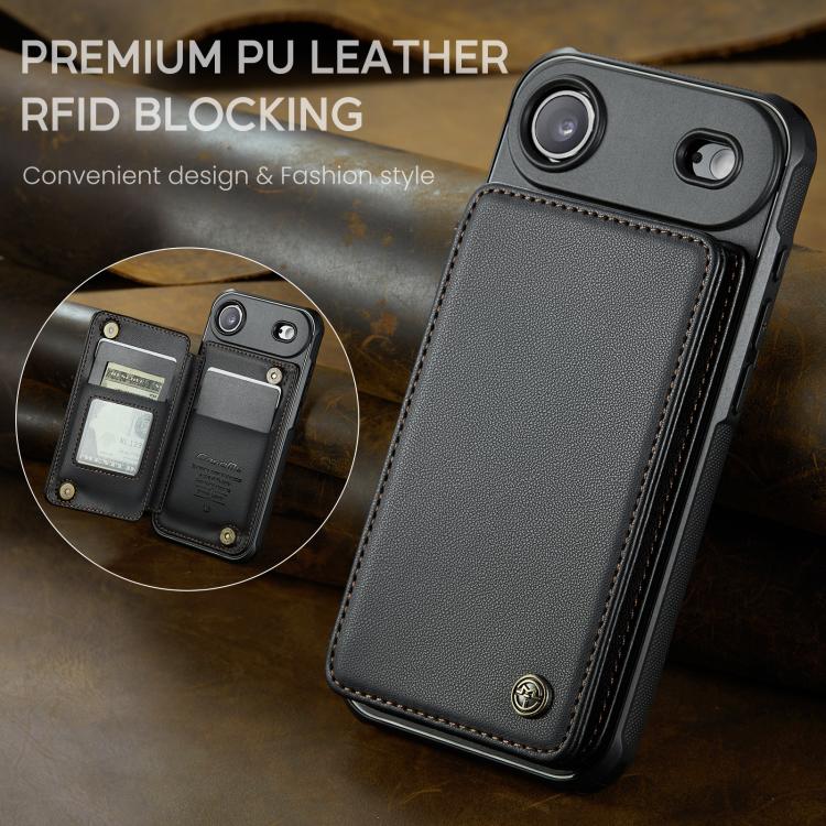 For iPhone Air CaseMe C22 Card Slots Holder RFID Anti-theft Phone Case