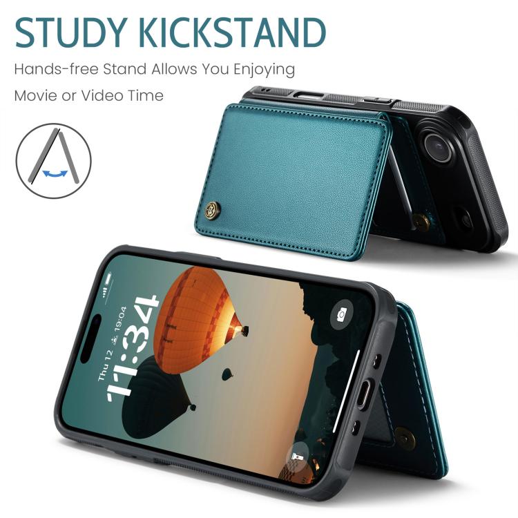 For iPhone Air CaseMe C22 Card Slots Holder RFID Anti-theft Phone Case