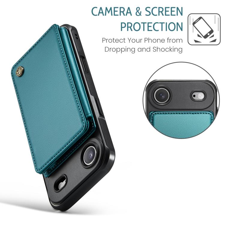 For iPhone Air CaseMe C22 Card Slots Holder RFID Anti-theft Phone Case