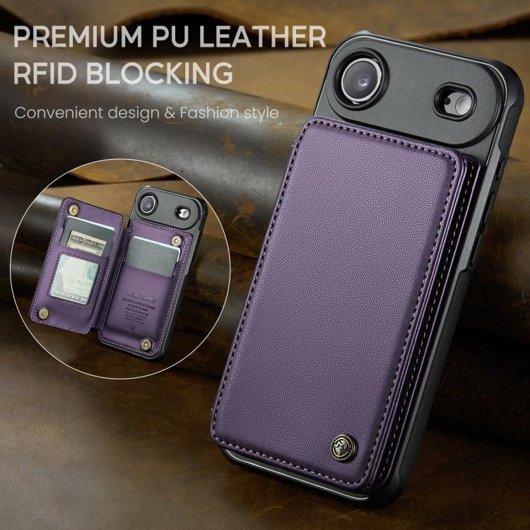 For iPhone Air CaseMe C22 Card Slots Holder RFID Anti-theft Phone Case