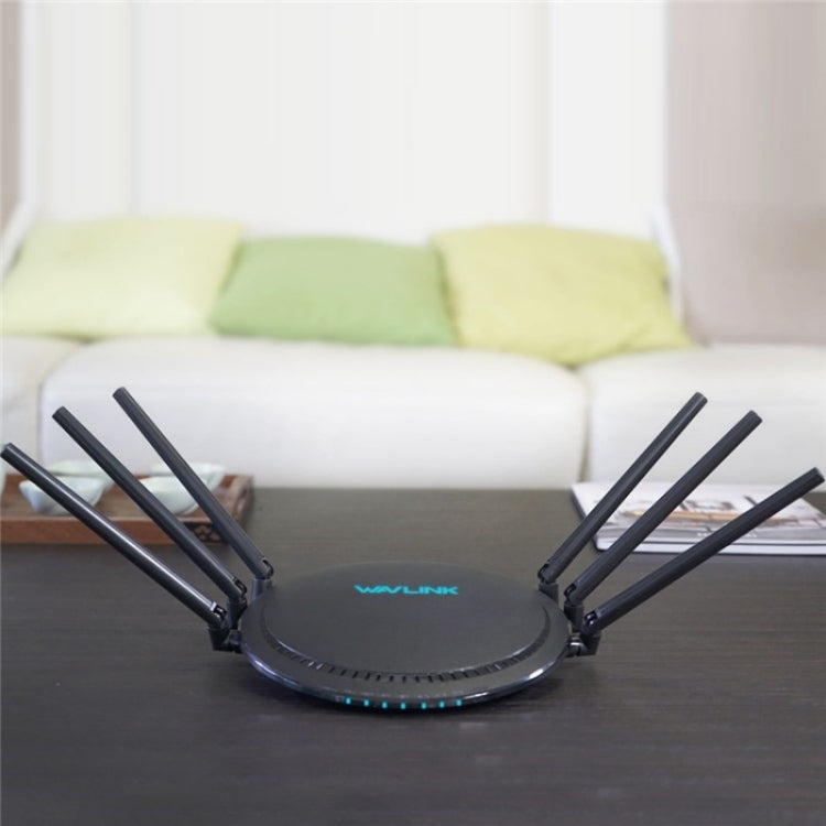 WAVLINK WN531A6 Dual Band Wireless Repeater AC2100 Gigabit Ethernet Port WiFi Router, Plug:US Plug