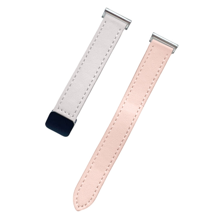 For Garmin Active 5 Slim Magnetic Buckle 20mm Microfiber Leather Watch Band