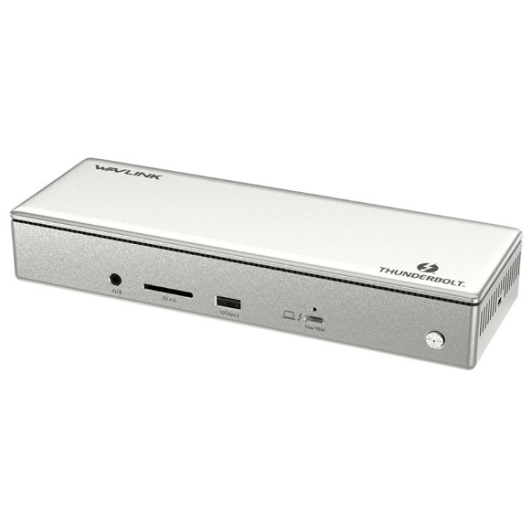 WAVLINK UTD41 PRO RJ45 / Audio / SD Card Reader 15-in-1 Thunderbolt 4 Docking Station, Plug:US Plug
