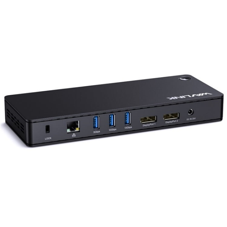 WAVLINK UTD22 Support 96W Laptop Charging USB4 Docking Station Dual Monitor USB-C Hub