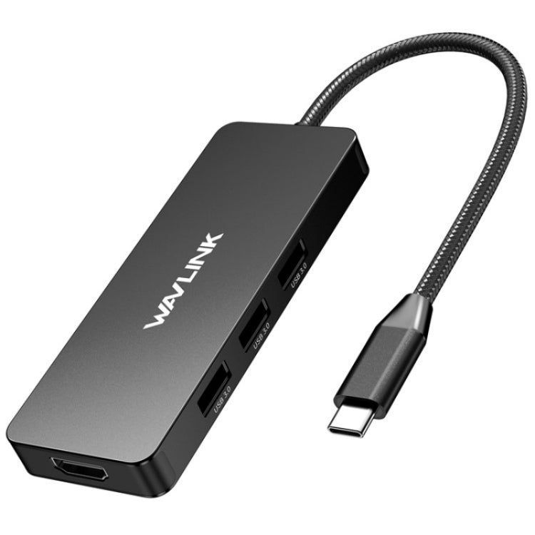 WAVLINK UHP3416 7-in-1 PD100W Charging SD / TF Card Reader 4K HD Type-C Docking Station