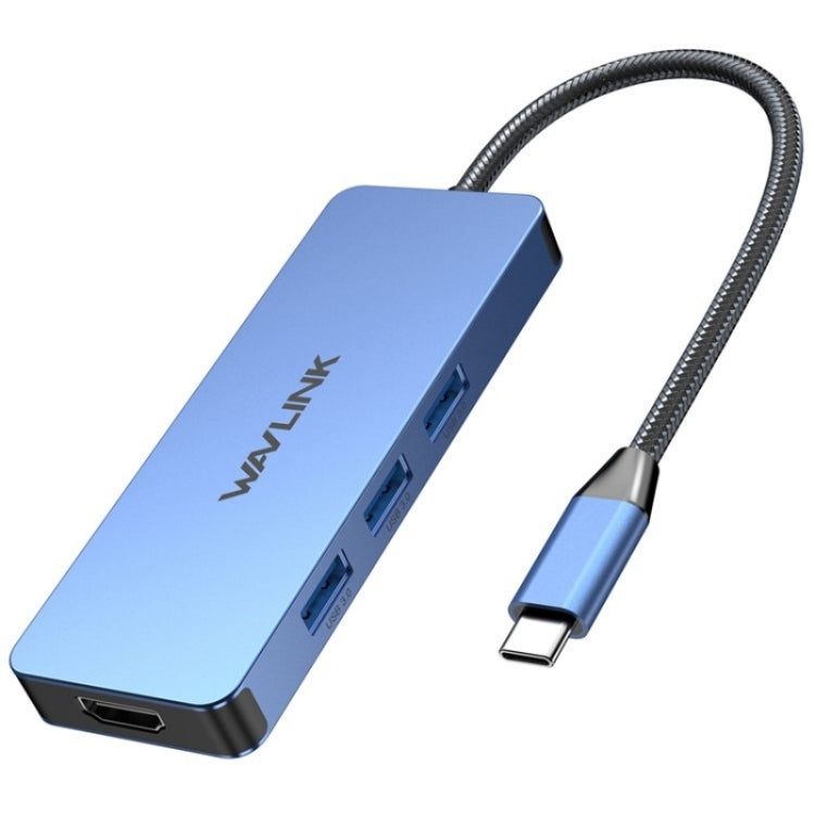 WAVLINK UHP3416 7-in-1 PD100W Charging SD / TF Card Reader 4K HD Type-C Docking Station