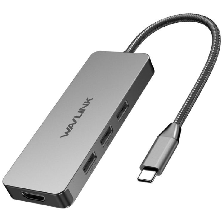 WAVLINK UHP3416 7-in-1 PD100W Charging SD / TF Card Reader 4K HD Type-C Docking Station