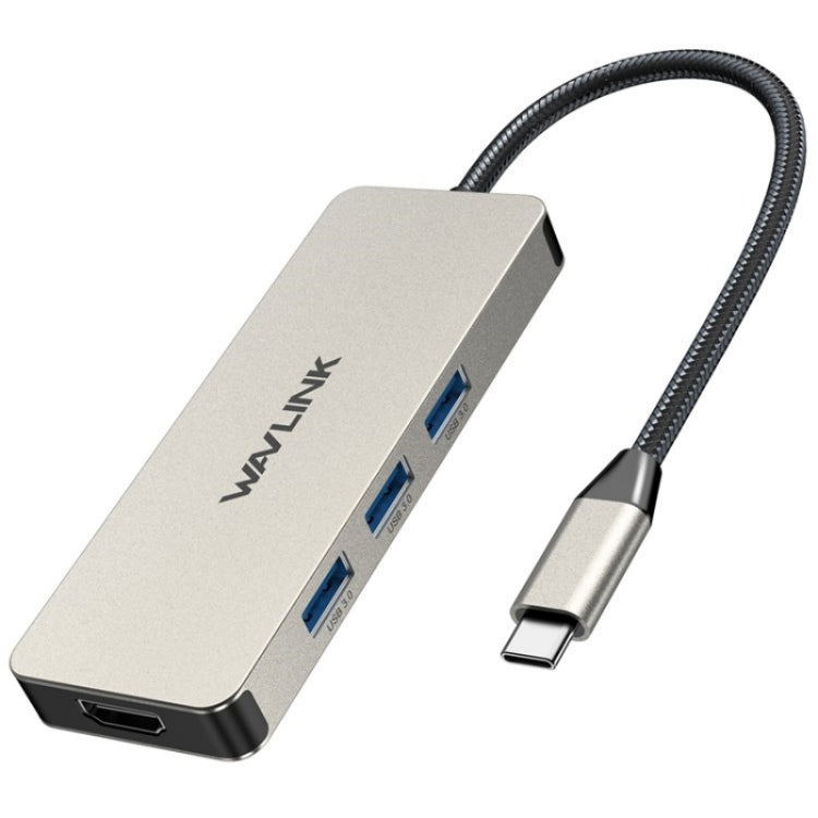 WAVLINK UHP3416 7-in-1 PD100W Charging SD / TF Card Reader 4K HD Type-C Docking Station