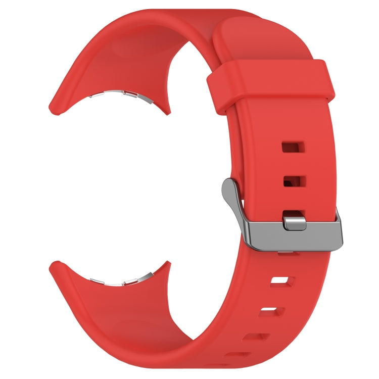 For Google Pixel Watch 4 / Watch 3 45mm Solid Color Sports Silicone Watch Band