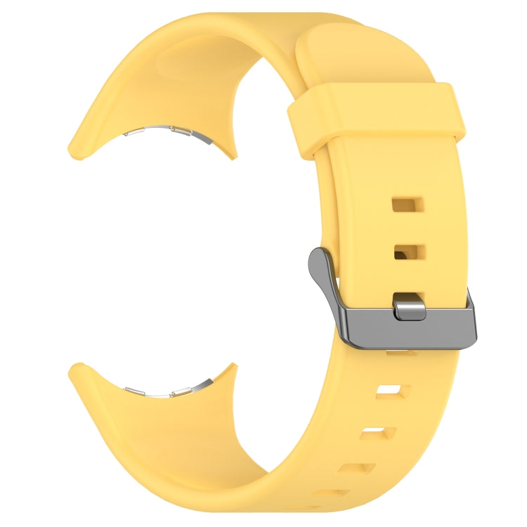 For Google Pixel Watch 4 / Watch 3 45mm Solid Color Sports Silicone Watch Band