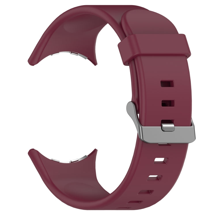 For Google Pixel Watch 4 / Watch 3 45mm Solid Color Sports Silicone Watch Band