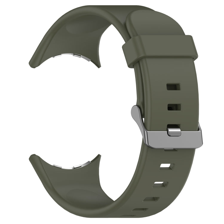 For Google Pixel Watch 4 / Watch 3 45mm Solid Color Sports Silicone Watch Band
