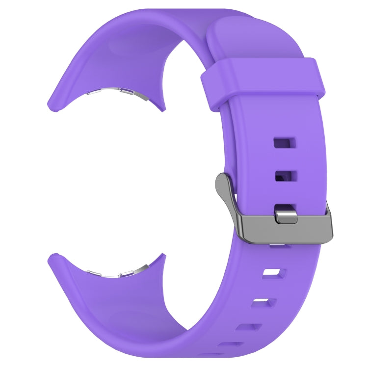 For Google Pixel Watch 4 / Watch 3 45mm Solid Color Sports Silicone Watch Band