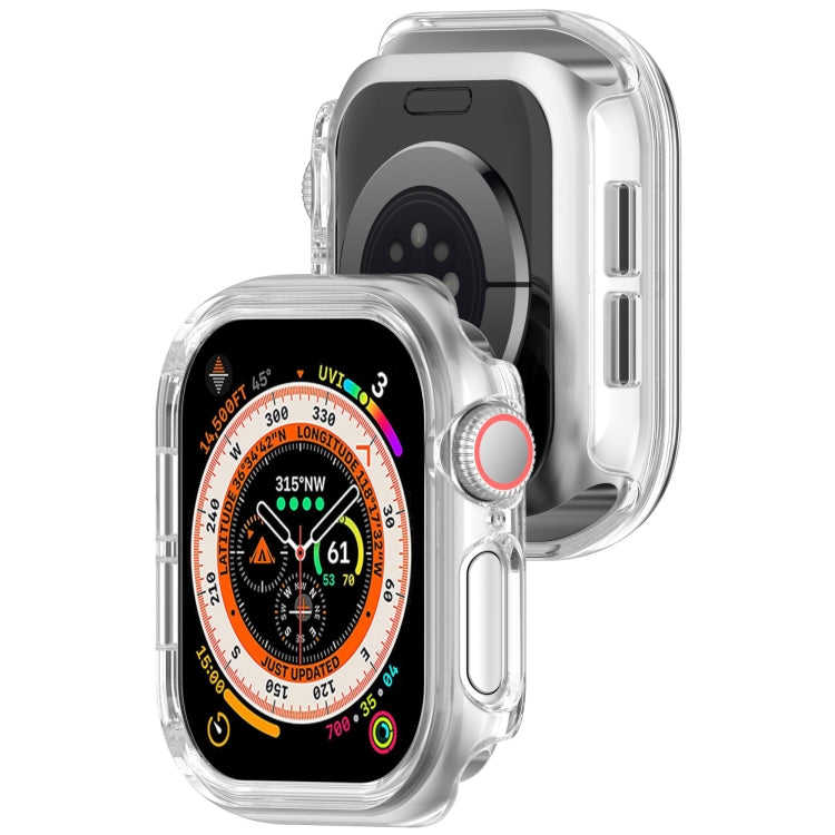 For Apple Watch Series 11 / 10 42mm Half Pack PC Hollow Watch Case