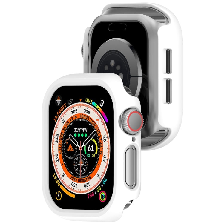 For Apple Watch Series 11 / 10 42mm Half Pack PC Hollow Watch Case