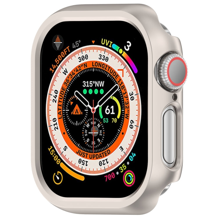 For For Apple Watch Series 11 / 10 46mm Half Pack PC Hollow Watch Case