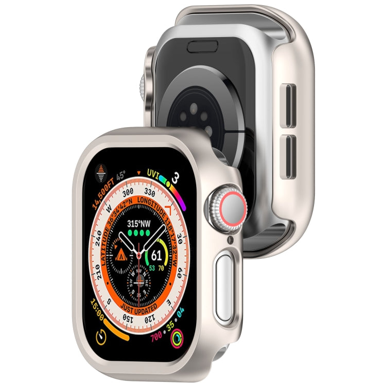 For For Apple Watch Series 11 / 10 46mm Half Pack PC Hollow Watch Case