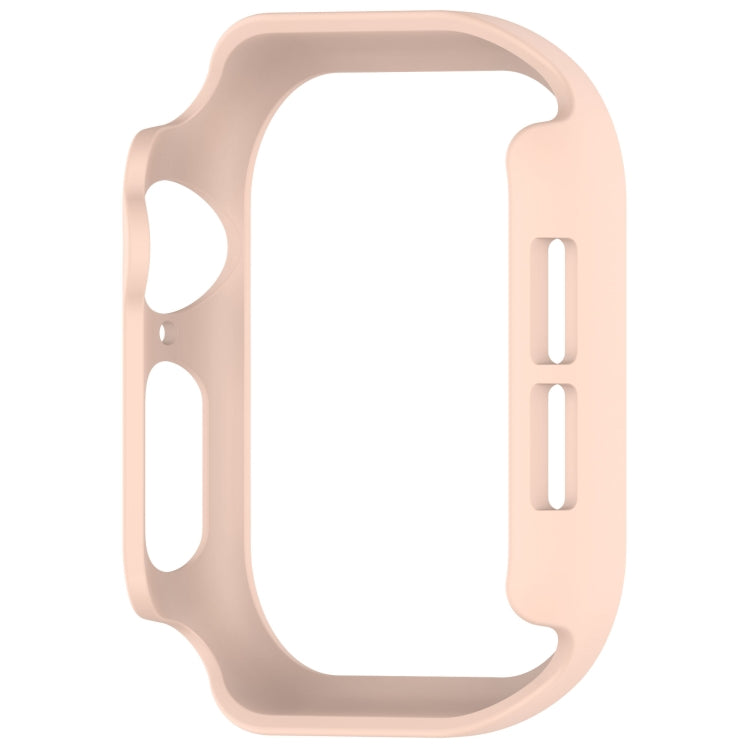 For For Apple Watch Series 11 / 10 46mm Half Pack PC Hollow Watch Case