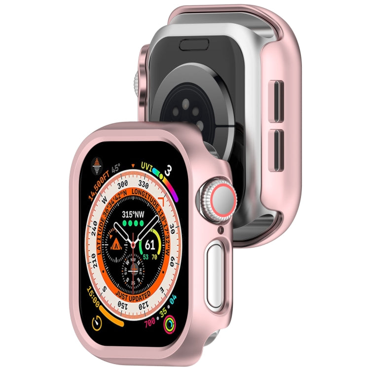 For For Apple Watch Series 11 / 10 46mm Half Pack PC Hollow Watch Case
