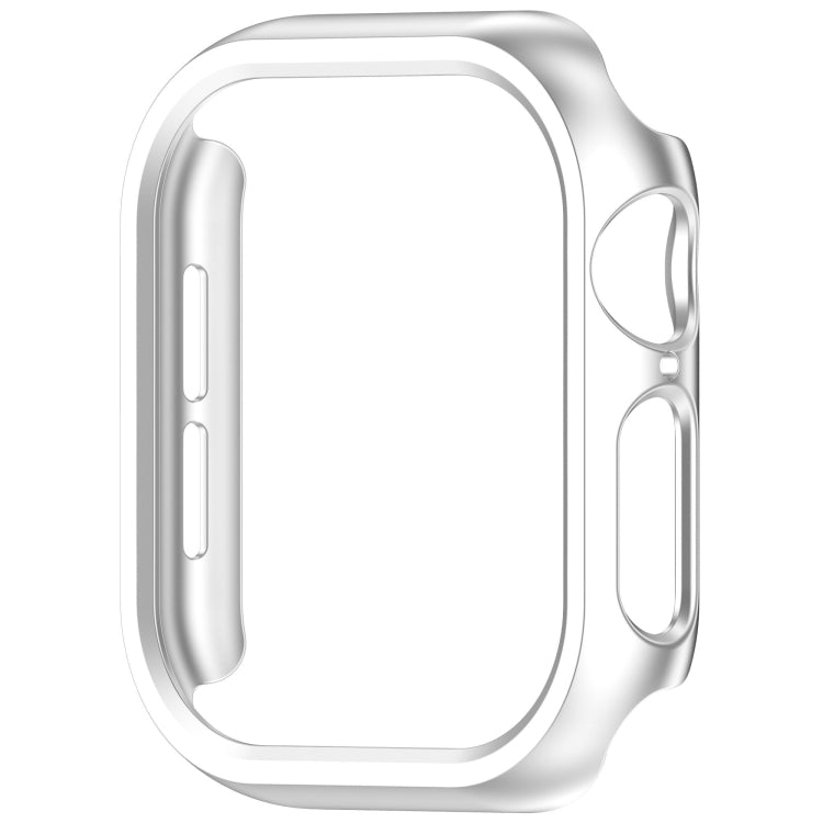 For For Apple Watch Series 11 / 10 46mm Half Pack PC Hollow Watch Case