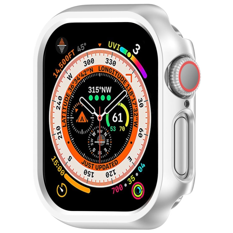 For For Apple Watch Series 11 / 10 46mm Half Pack PC Hollow Watch Case