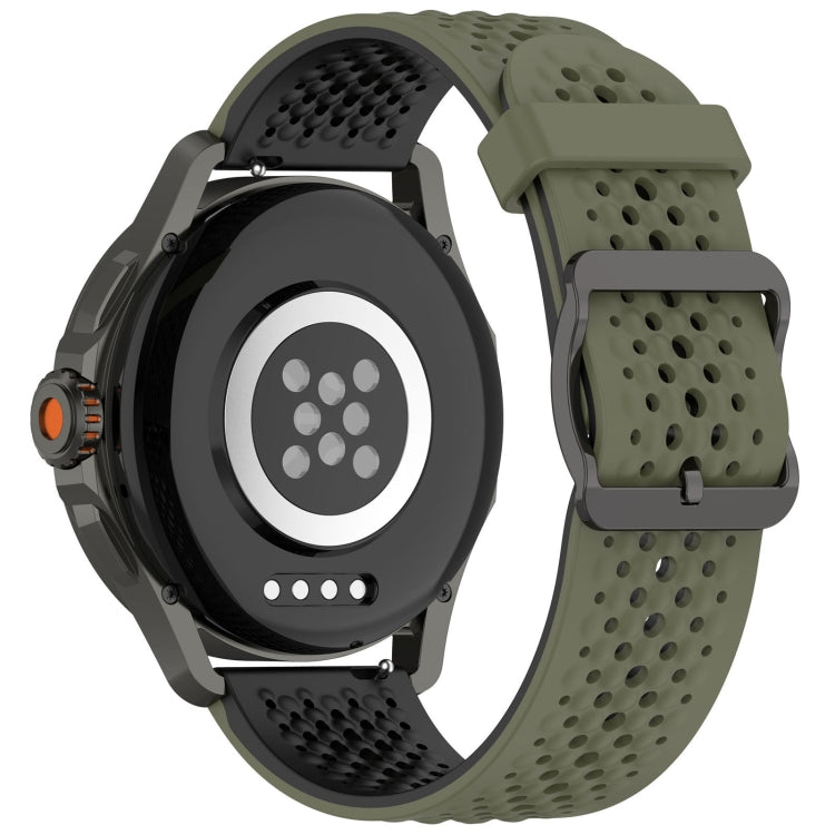 For Xiaomi Watch S4 Sport Liquid Two Color Silicone Watch Band