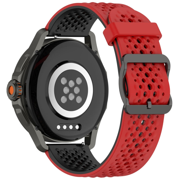 For Xiaomi Watch S4 Sport Liquid Two Color Silicone Watch Band