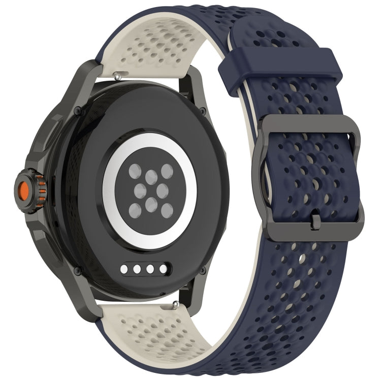 For Xiaomi Watch S4 Sport Liquid Two Color Silicone Watch Band