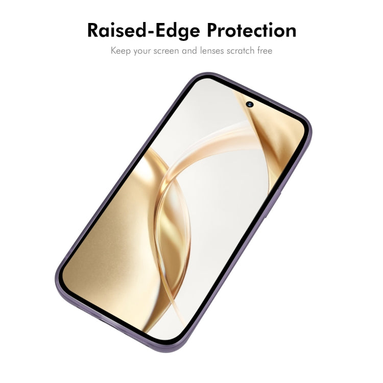 For Honor 200 ENKAY Hat-Prince Translucent Matte TPU Phone Case with Lens Film
