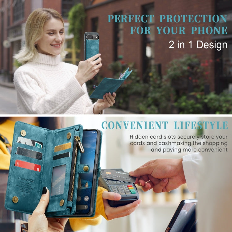 For Google Pixel 9 / 9 Pro CaseMe 008 Detachable Multifunctional Leather Phone Case