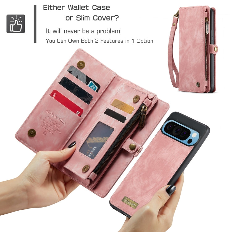 For Google Pixel 9 Pro XL CaseMe 008 Detachable Multifunctional Leather Phone Case