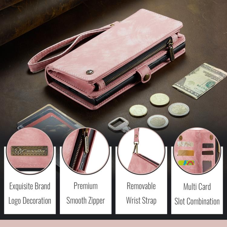 For Google Pixel 9a CaseMe 008 Detachable Multifunctional Leather Phone Case