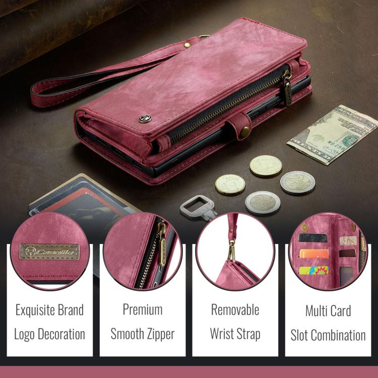 For Google Pixel 10 / 10 Pro CaseMe 008 Detachable Multifunctional Leather Phone Case