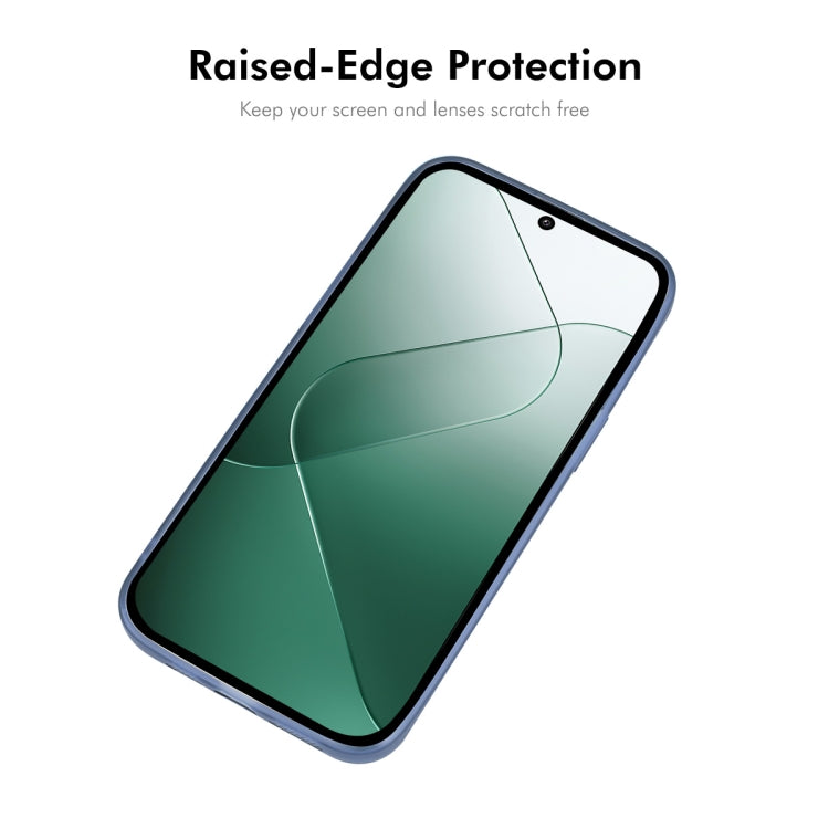 For Xiaomi 14 ENKAY Hat-Prince Translucent Matte TPU Phone Case with Lens Film