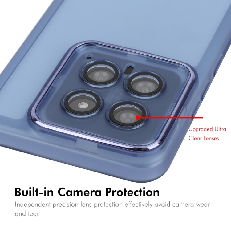 For Xiaomi 14 ENKAY Hat-Prince Translucent Matte TPU Phone Case with Lens Film