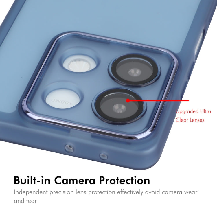 For Redmi Note 13R Pro ENKAY Hat-Prince Translucent Matte TPU Phone Case with Lens Film