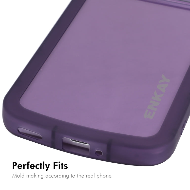 For Redmi K70E ENKAY Hat-Prince Translucent Matte TPU Shockproof Phone Case