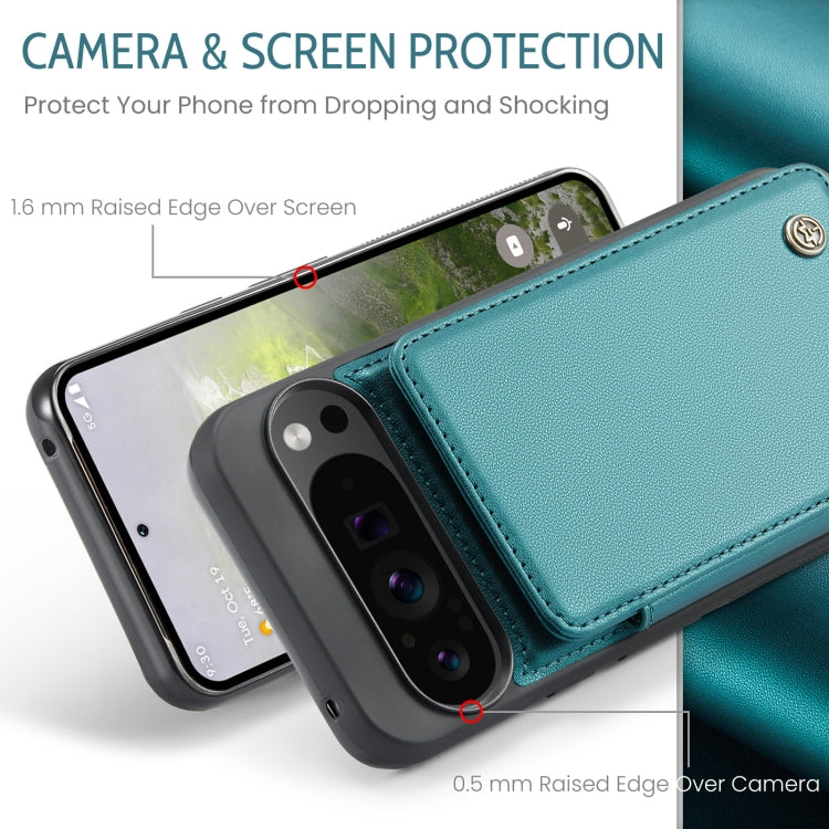 For Google Pixel 9 Pro XL CaseMe C22 Card Slots Holder RFID Anti-theft Phone Case