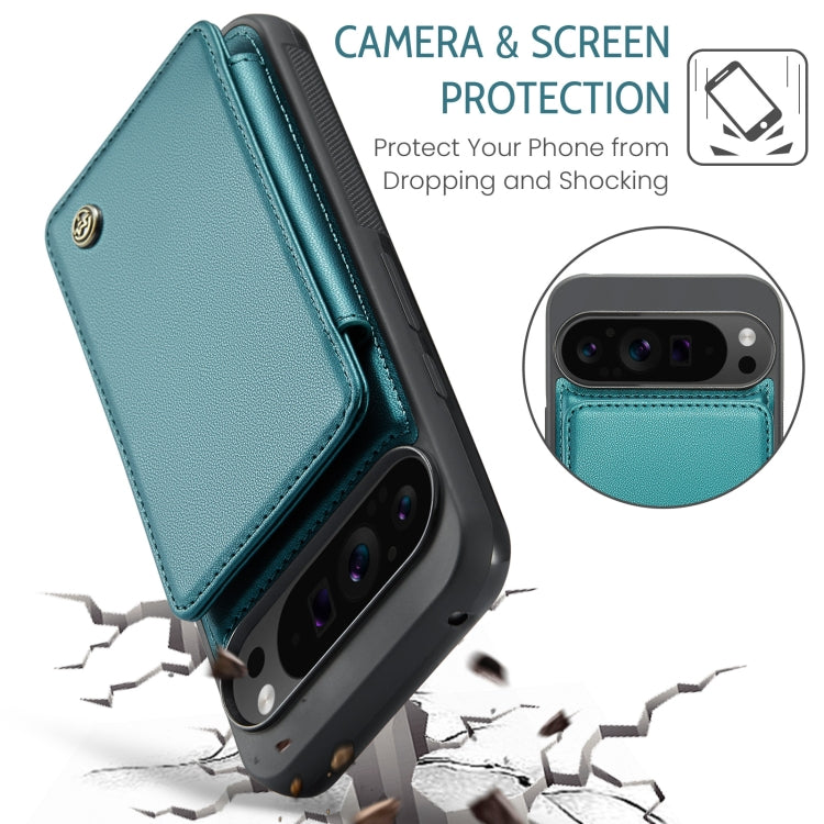 For Google Pixel 9 Pro XL CaseMe C22 Card Slots Holder RFID Anti-theft Phone Case
