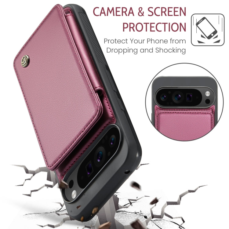 For Google Pixel 9 Pro XL CaseMe C22 Card Slots Holder RFID Anti-theft Phone Case