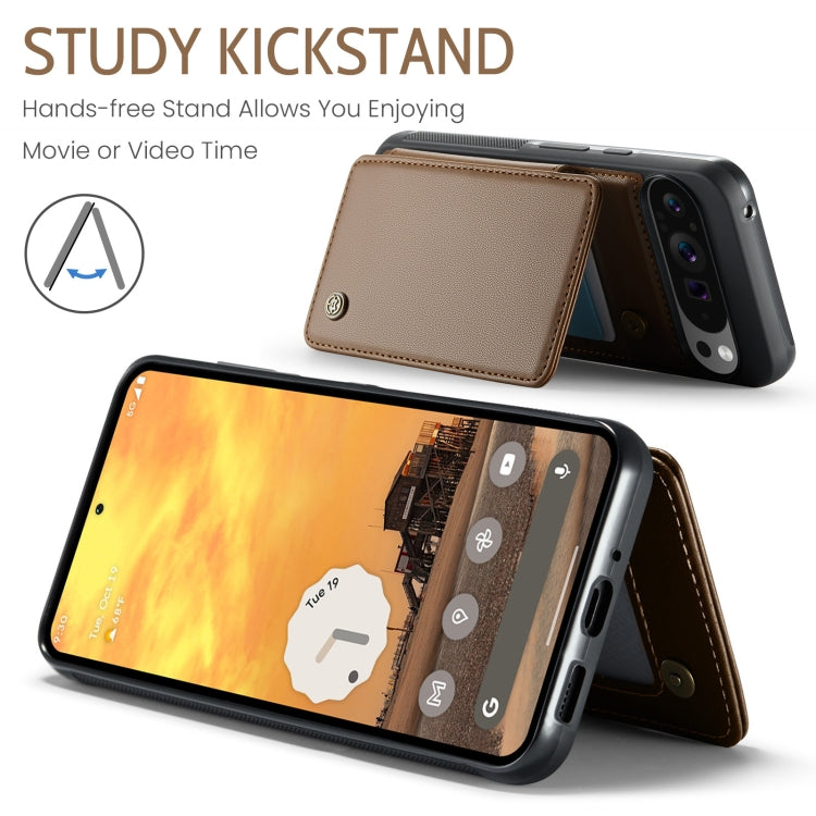 For Google Pixel 9 Pro XL CaseMe C22 Card Slots Holder RFID Anti-theft Phone Case