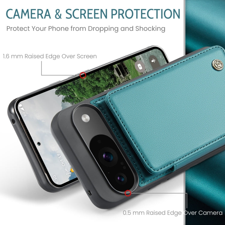 For Google Pixel 9 / 9 Pro CaseMe C22 Card Slots Holder RFID Anti-theft Phone Case