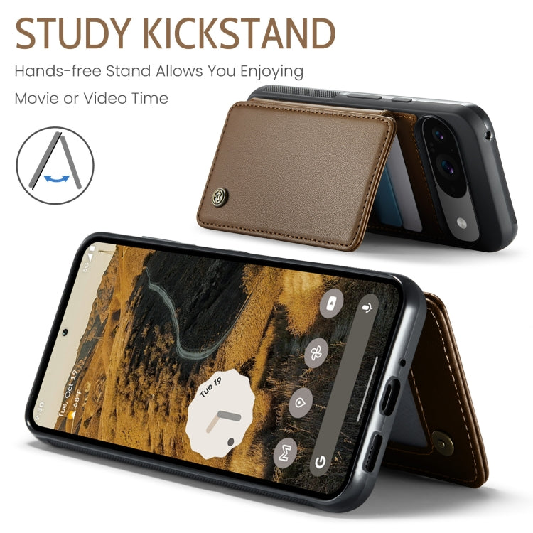 For Google Pixel 9 / 9 Pro CaseMe C22 Card Slots Holder RFID Anti-theft Phone Case