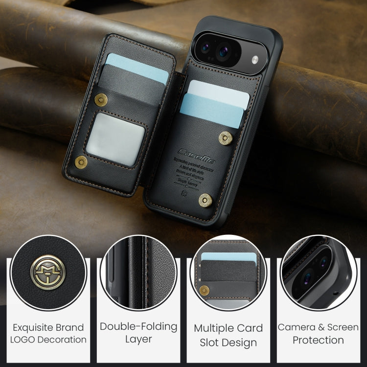 For Google Pixel 9 / 9 Pro CaseMe C22 Card Slots Holder RFID Anti-theft Phone Case
